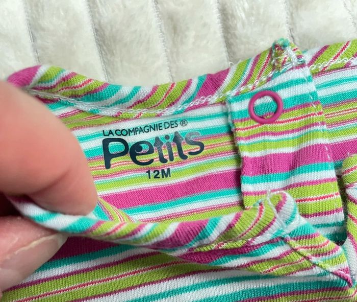 Tee-Shirt fille, 12 mois - photo numéro 3