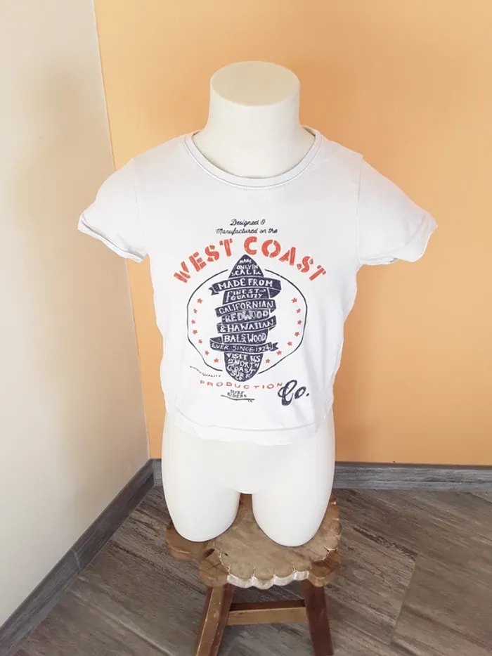 Tee shirt manches courtes 3 ans (98 cm) - photo numéro 2