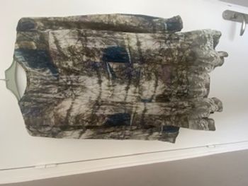tunique imprimé kaki