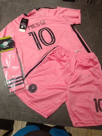 Tenue football Léo Messi Inter Miami rose t.30