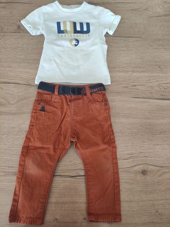 Ensemble Lulu Castagnette 18 mois