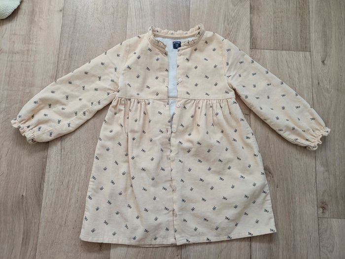 Robe chaude beige Kiabi 3 ans - photo numéro 2
