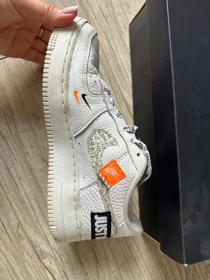 Nike air force 1 se just do it 38 Blanche - photo numéro 7