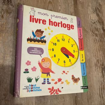 Mon premier livre horloge