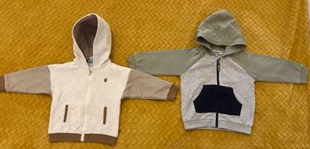Lot de 2 vestes bébé garçon 18 mois