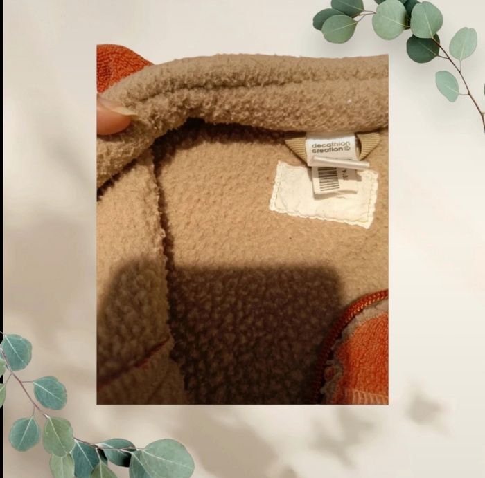 Gilet Doux et Chaud Réversible 6 Mois - Décathlon Création - photo numéro 4