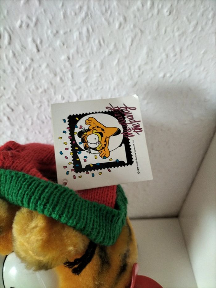 Peluche Garfield noel ski - photo numéro 3