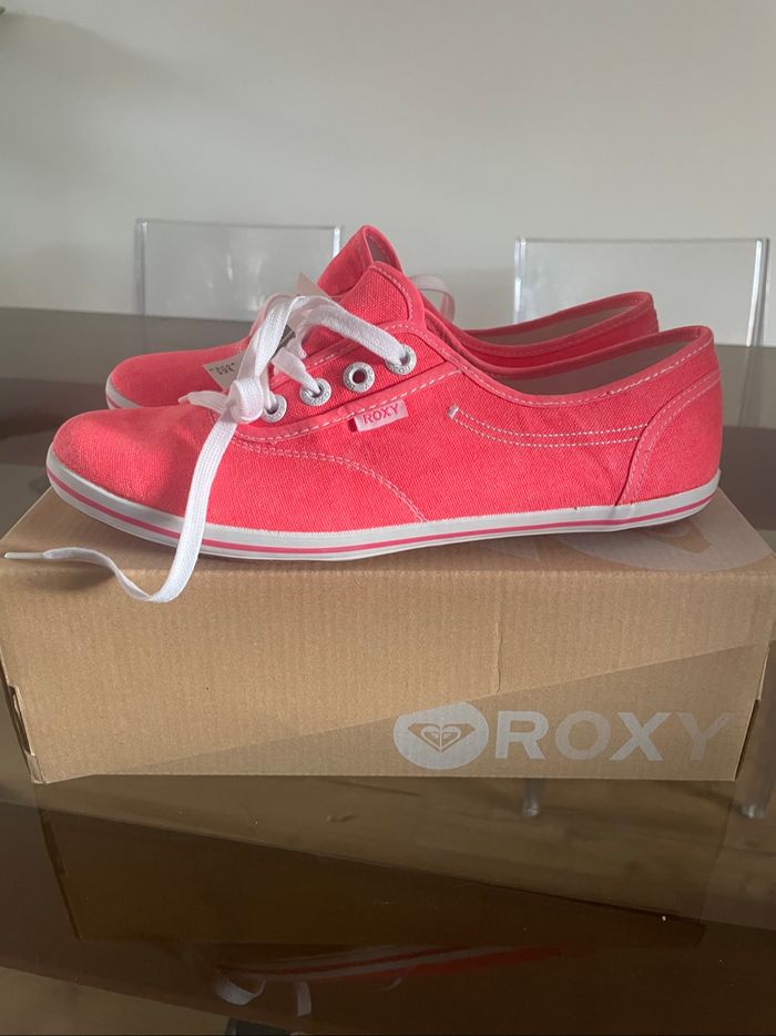 Baskets en toile neuves ROXY T41 - photo numéro 3