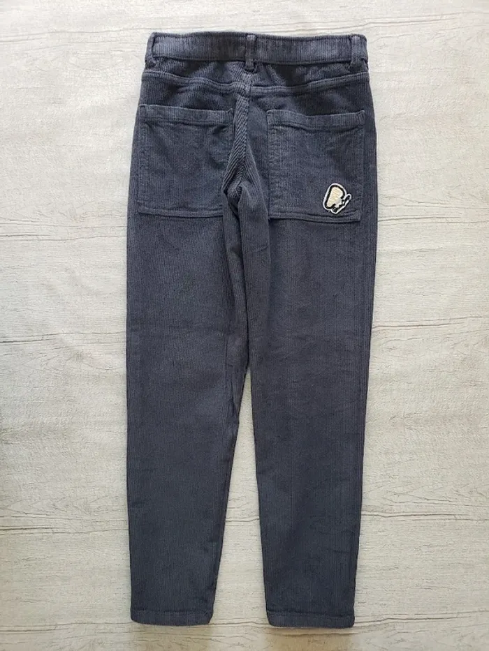 Pantalon Sergent Major garçon 11 ans  gris foncé - photo numéro 2