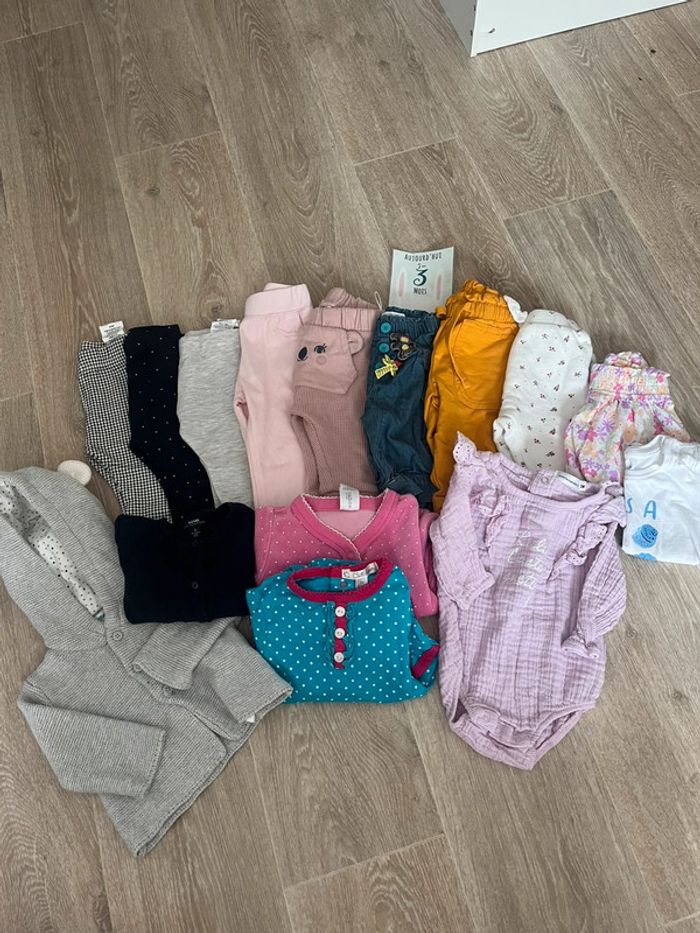 Lot de vêtements 3mois