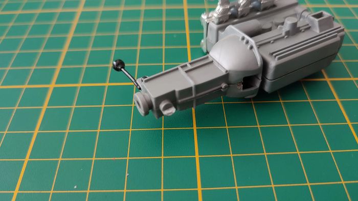 Moteur pièce détachée miniature jaguar type E 1961 1/18 burago #B38 - photo numéro 3