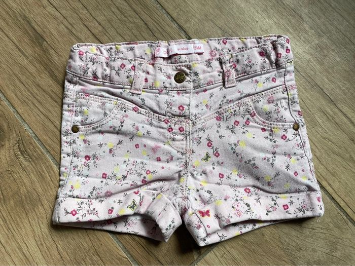 Short fleuri 24 mois