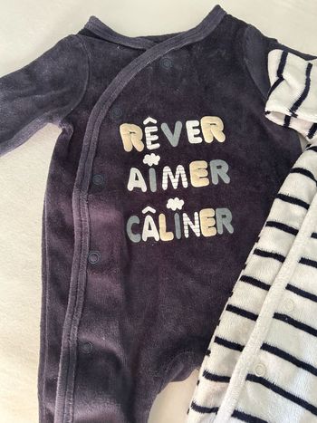 lot de 2 pyjamas