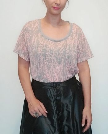 T-shirt pastel tout doux taille 46/48