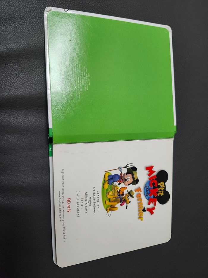 Livre enfant p'tit mickey disney fermier - photo numéro 7