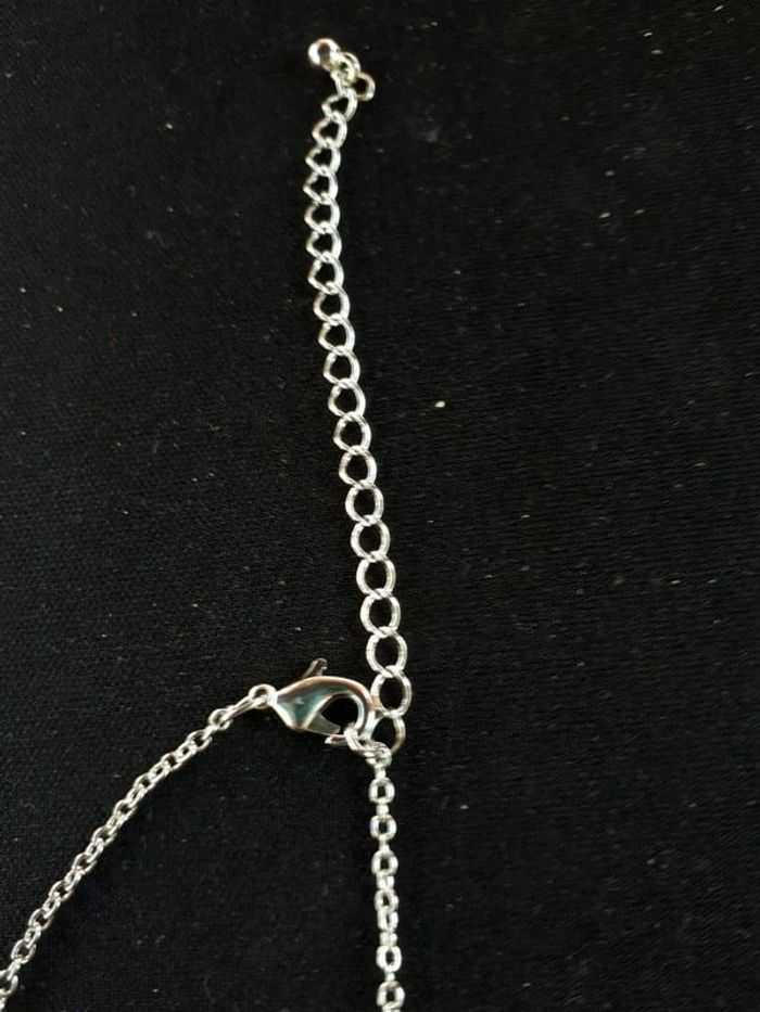 Collier avec pendentif cœur anglais - photo numéro 5