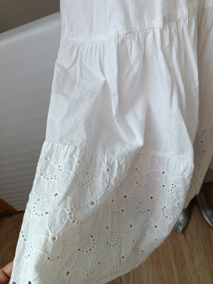 Robe blanche coton taille 38 - photo numéro 6