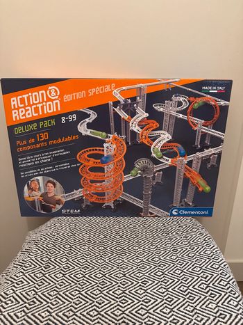 Clémentoni - Action et réaction - Circuit de billes Rise & Speed Deluxe