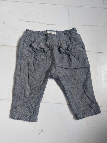 Pantalon à carreaux Zara Taille 3/6 mois