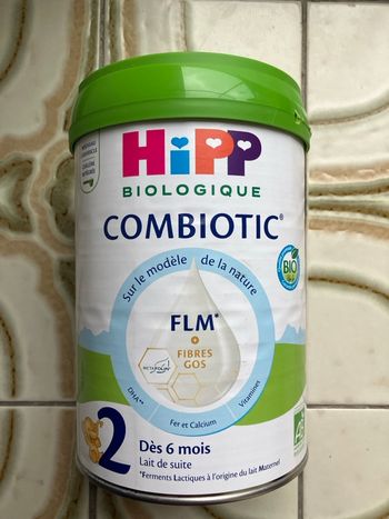 Lait bébé Hipp Biologique Combiotic 2 - boîte neuve et scellée