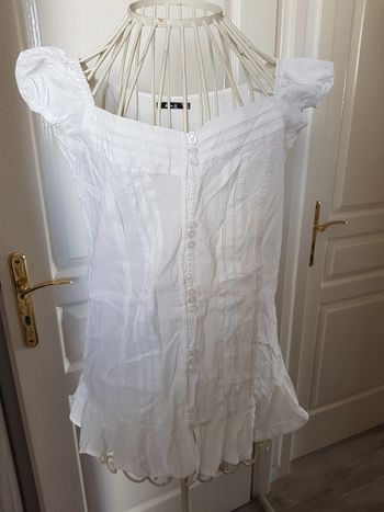 Tunique blanche taille 2