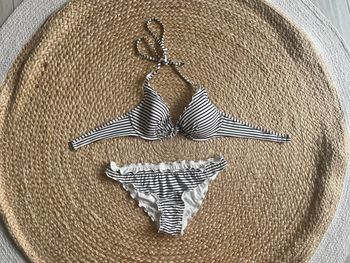 Maillot de bain rayé 36 H&M