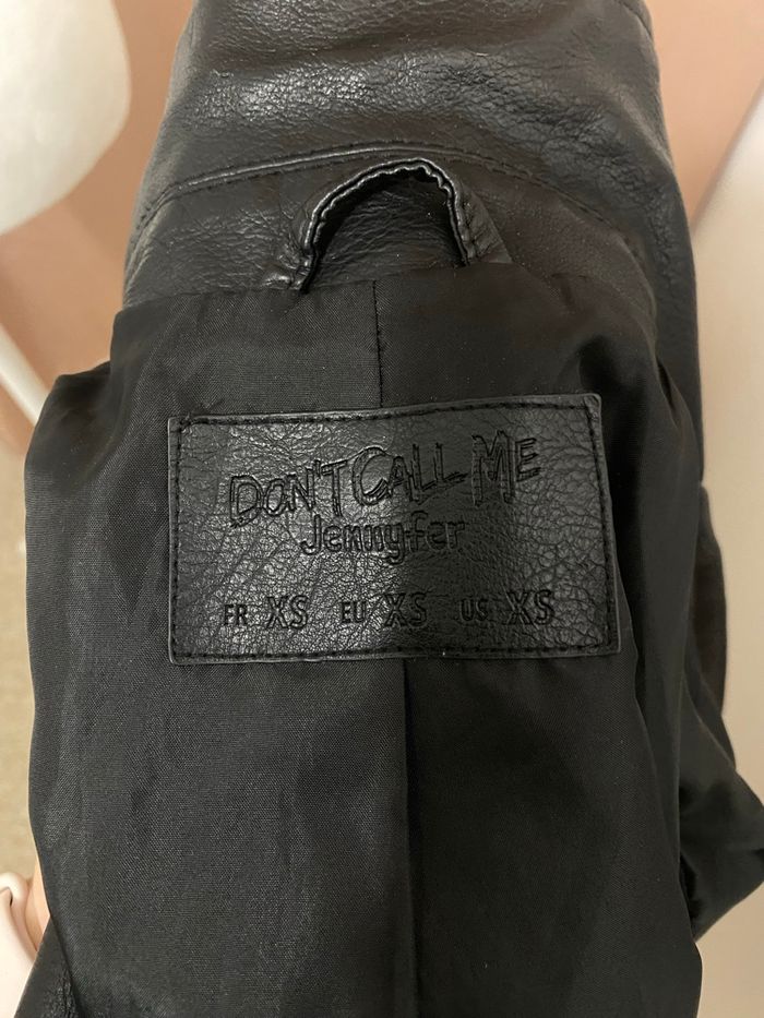 Perfecto noir Jennyfer  Taille XS - photo numéro 3