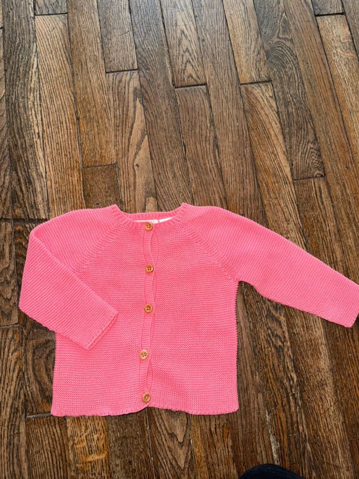 Gilet maille Zara  9 mois - photo numéro 2