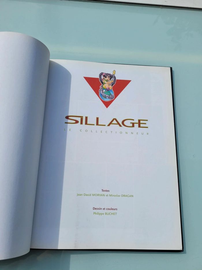 BD EO cotée Sillage Le collectionneur, Édition Delcourt (28) - photo numéro 3