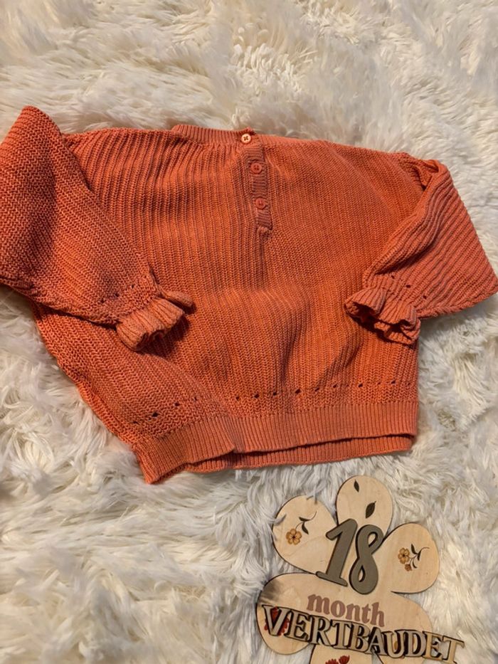 Pull orange - photo numéro 4