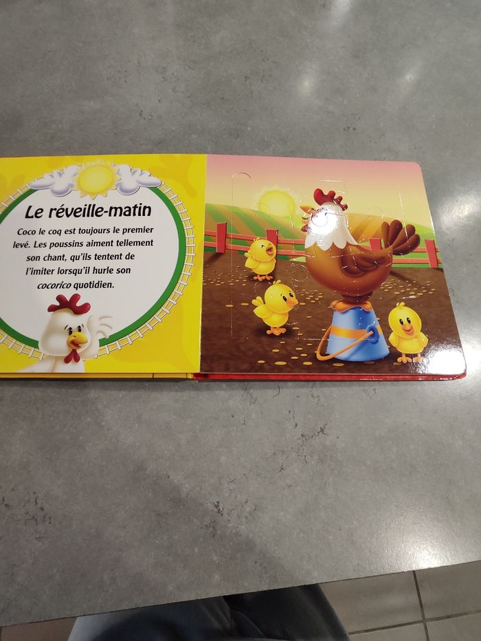 Livre puzzle enfant – Phidal – 5 puzzles inclus - photo numéro 3