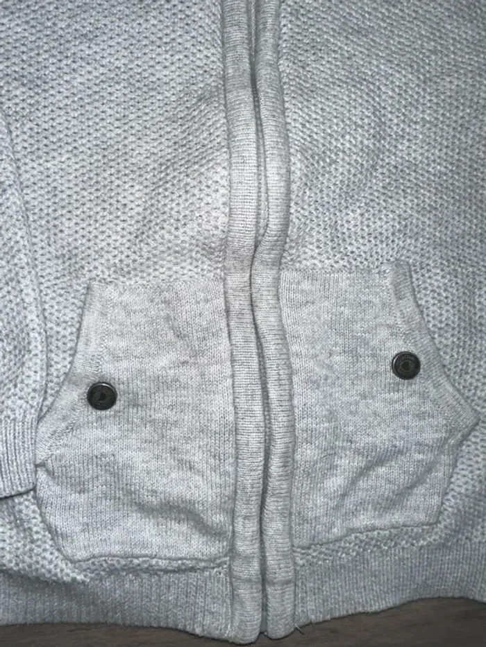 Gilet zipé en maille - photo numéro 2