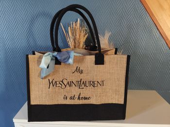 Sac en jute, fourre tout