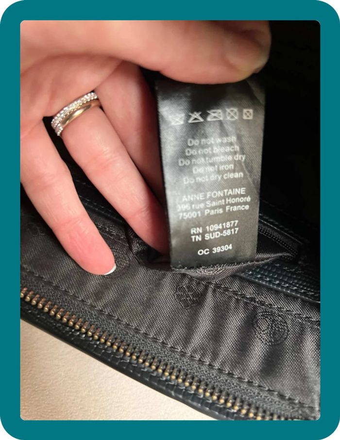 Sac pochette porté main ou épaule façon cuir exotique - Anne Fontaine - photo numéro 12