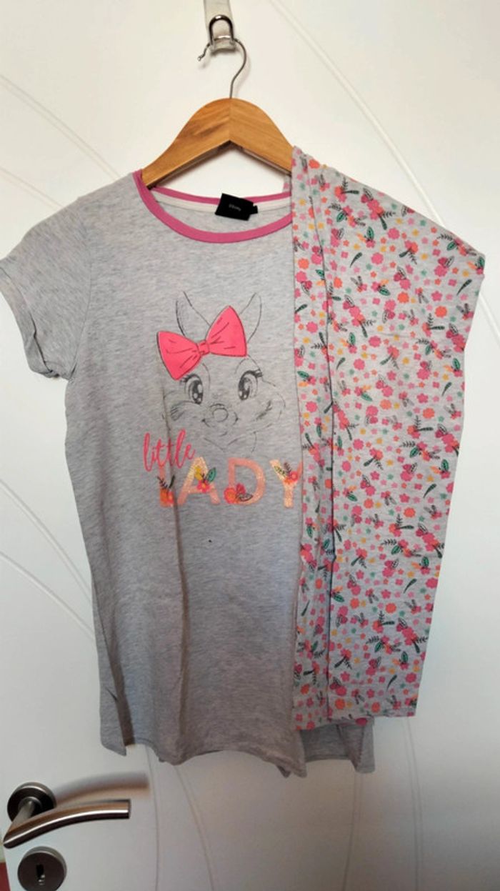 Ensemble de haut et de bas de pyjama Disney Bambi 13 14 ans