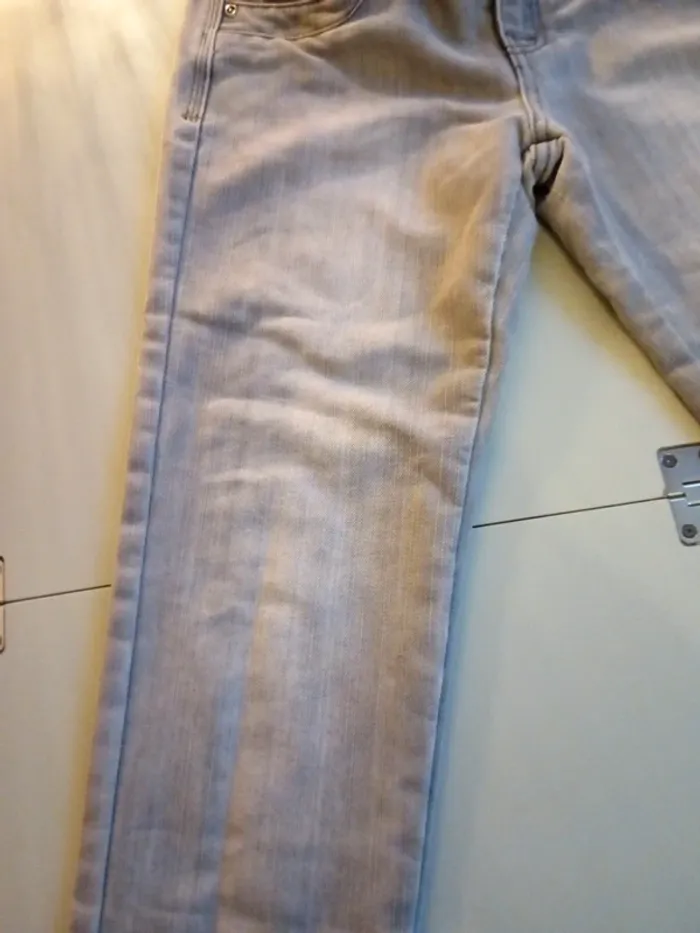 Jean sismix taille 32 gris clair - photo numéro 8