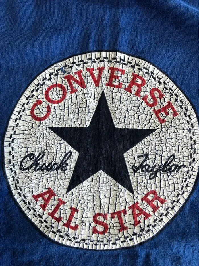 T-shirt manches longues converse - photo numéro 4
