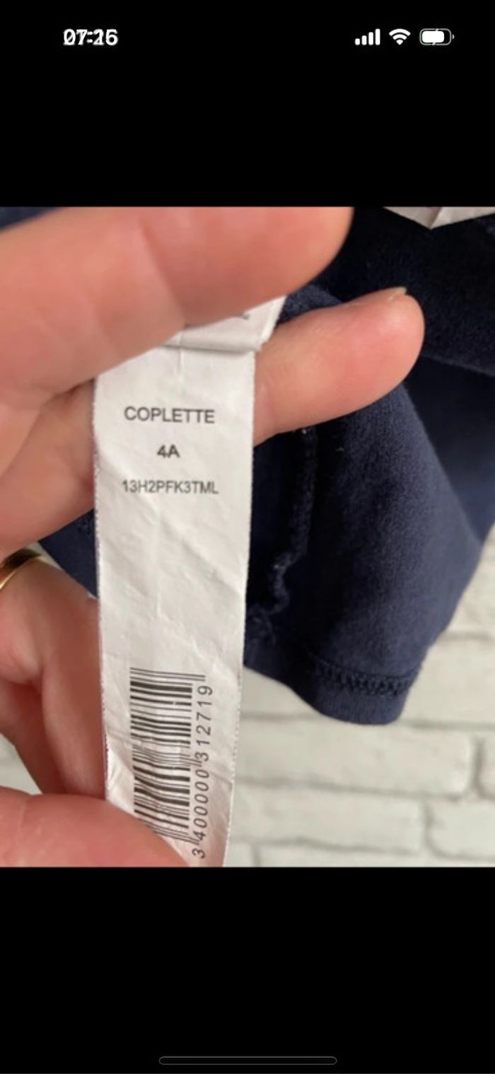 Tee shirt sergent major taille 4 ans - photo numéro 4