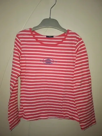 T-shirt manches longues rayés Sergent Major 8 ans