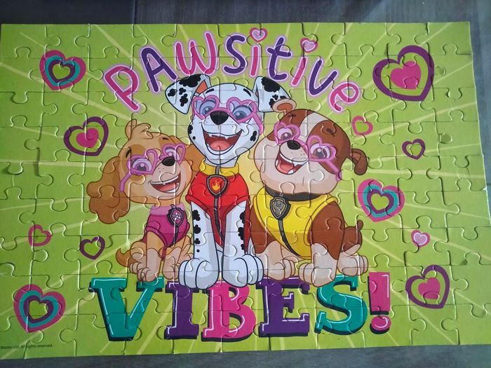 Puzzle paw patrol - photo numéro 3