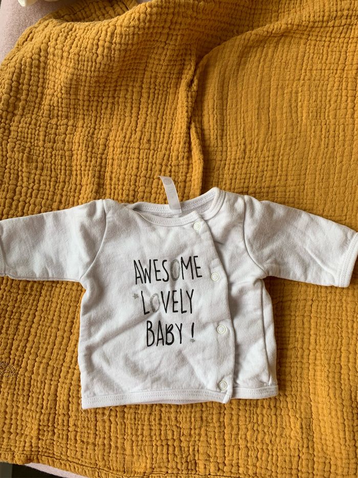 Gilet / brassière mixte prématuré ou naissance