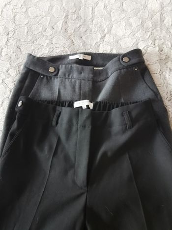 Pantalons gris et noir Gerard Darel taille 36 lot de 2
