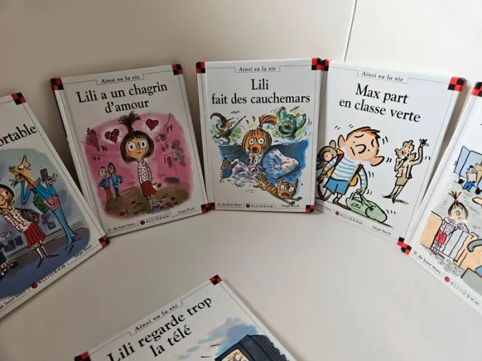 Lot de 8 livres ainsi va la vie - photo numéro 3