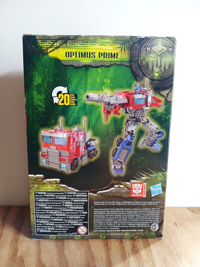 Figurine Transformers Rise of the Beasts Voyager Class Optimus Prime - photo numéro 4