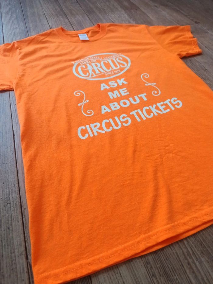 T-shirt University state Illinois Circus M - photo numéro 4