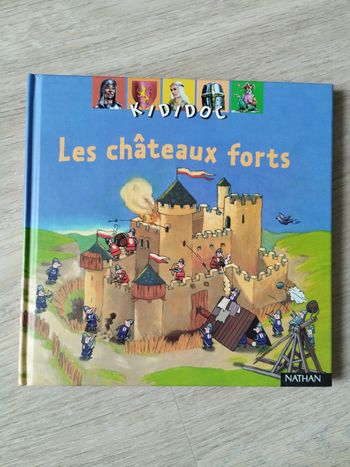 Livre pop up Les Châteaux Forts