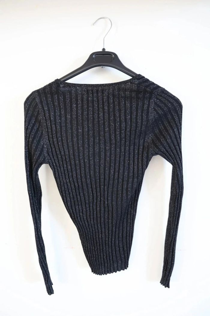 C54 blouse noir Mango S - photo numéro 2
