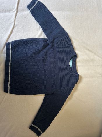 Pull bleu marine