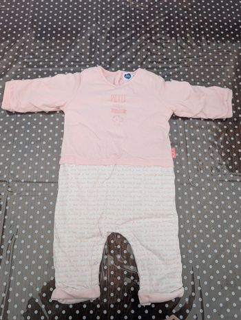 Combinaison matelassée mot d'enfant 9M