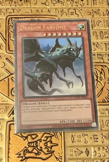 Carte yu-gi-oh dragon fantôme 
